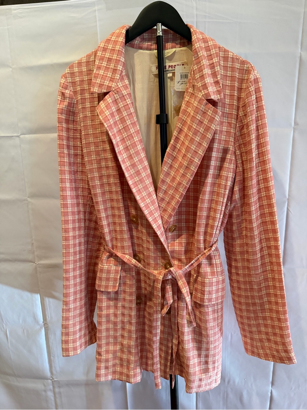 Free People double breasted blazer